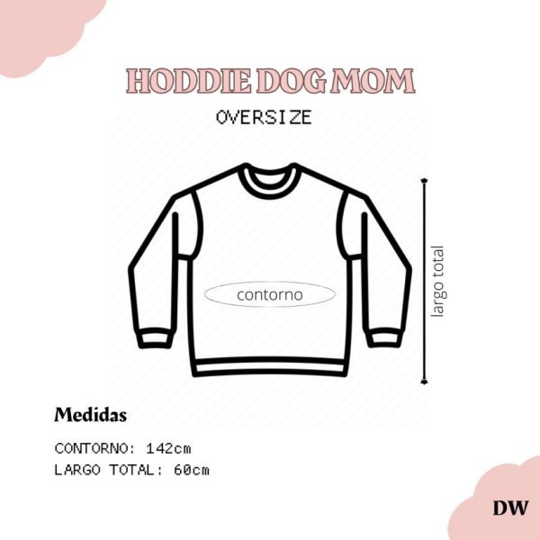 HOODIE BASIC DOG MOM